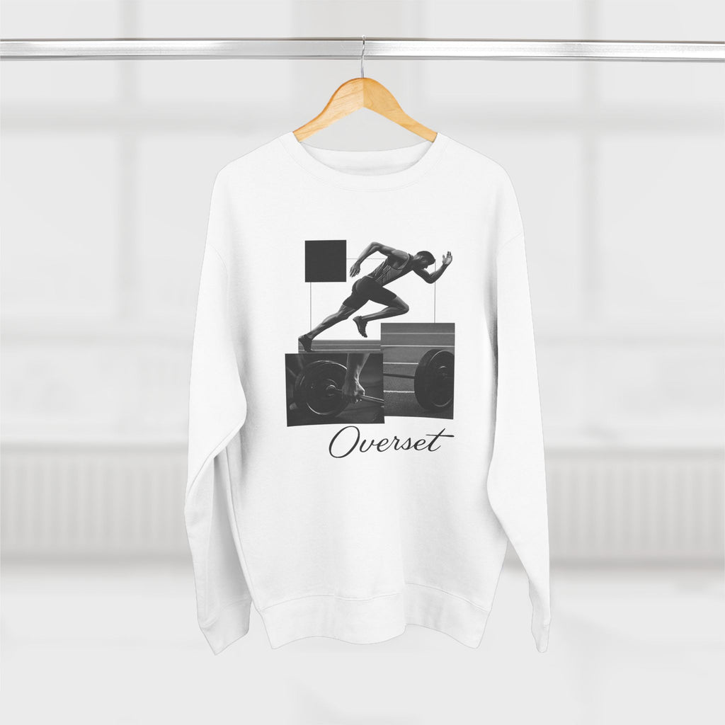 Sweat à Col Rond Unisexe – Style Sportif pour Athlètes et Passionnés de Fitness