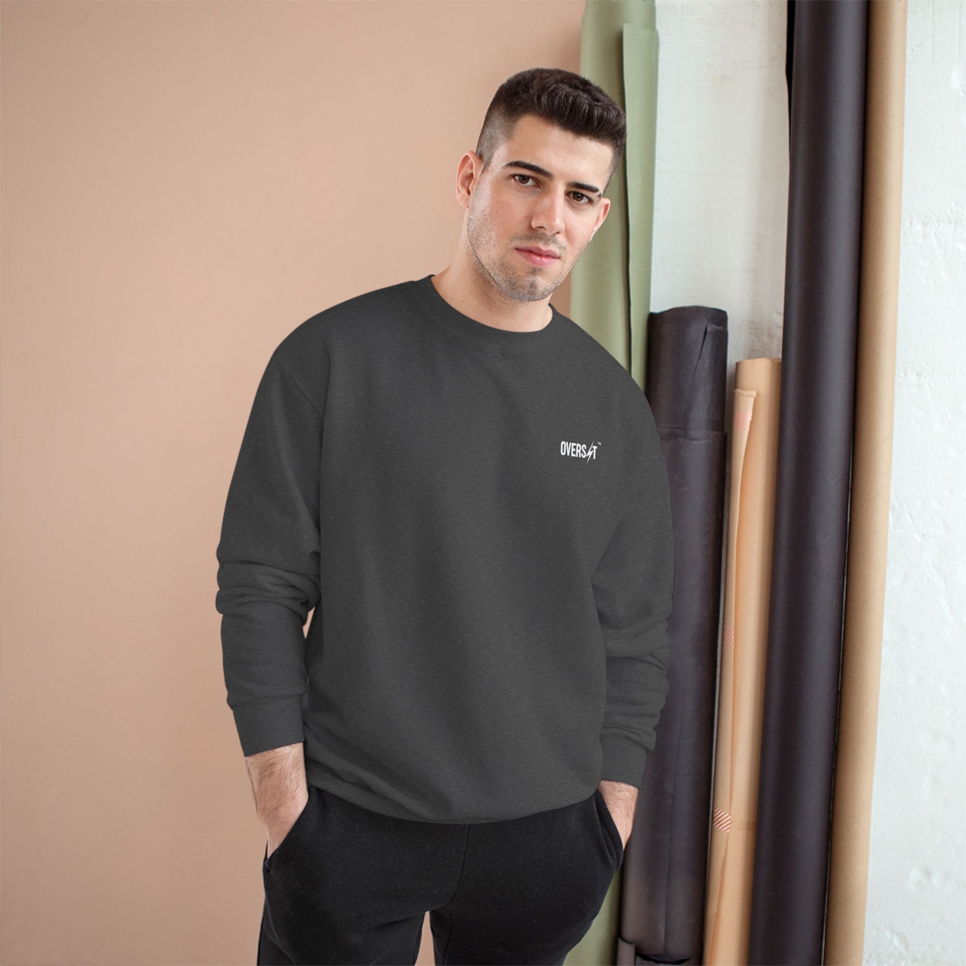 Champion® x OVERSET™ crewneck