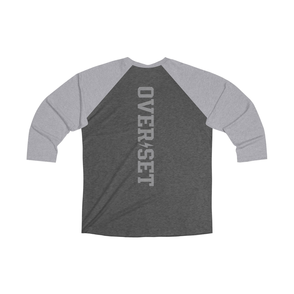 T-Shirt Raglan Overset – Style Baseball Vintage, Manches 3/4