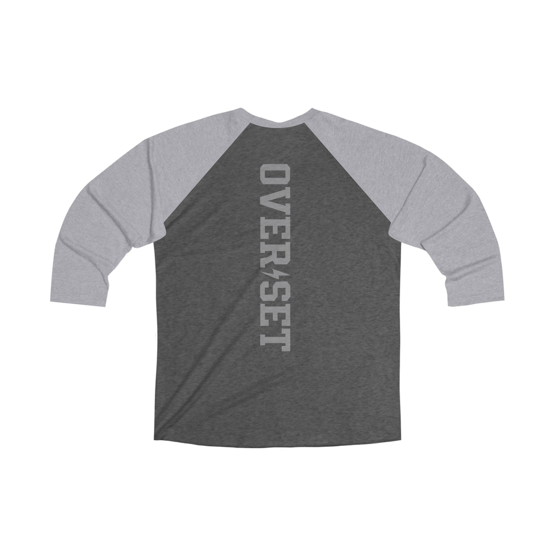 T-Shirt Raglan Overset – Style Baseball Vintage, Manches 3/4