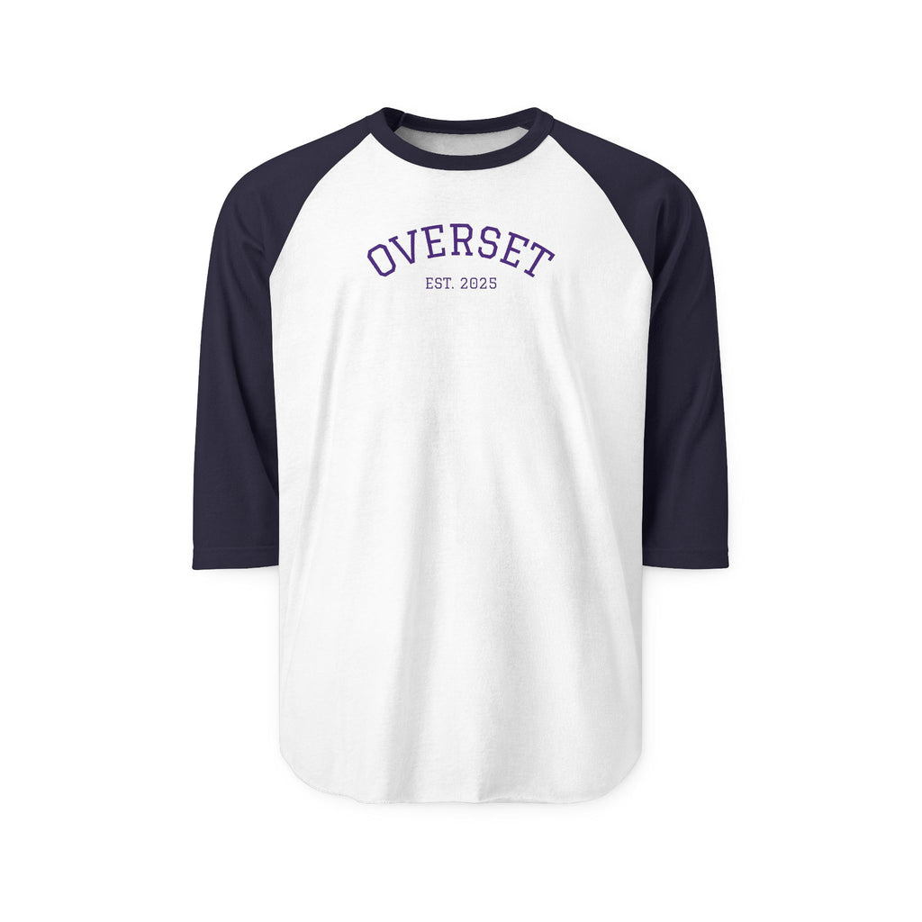 T-shirt Overset unisexe manches raglan – Look streetwear chic pour un style décontracté et sportif