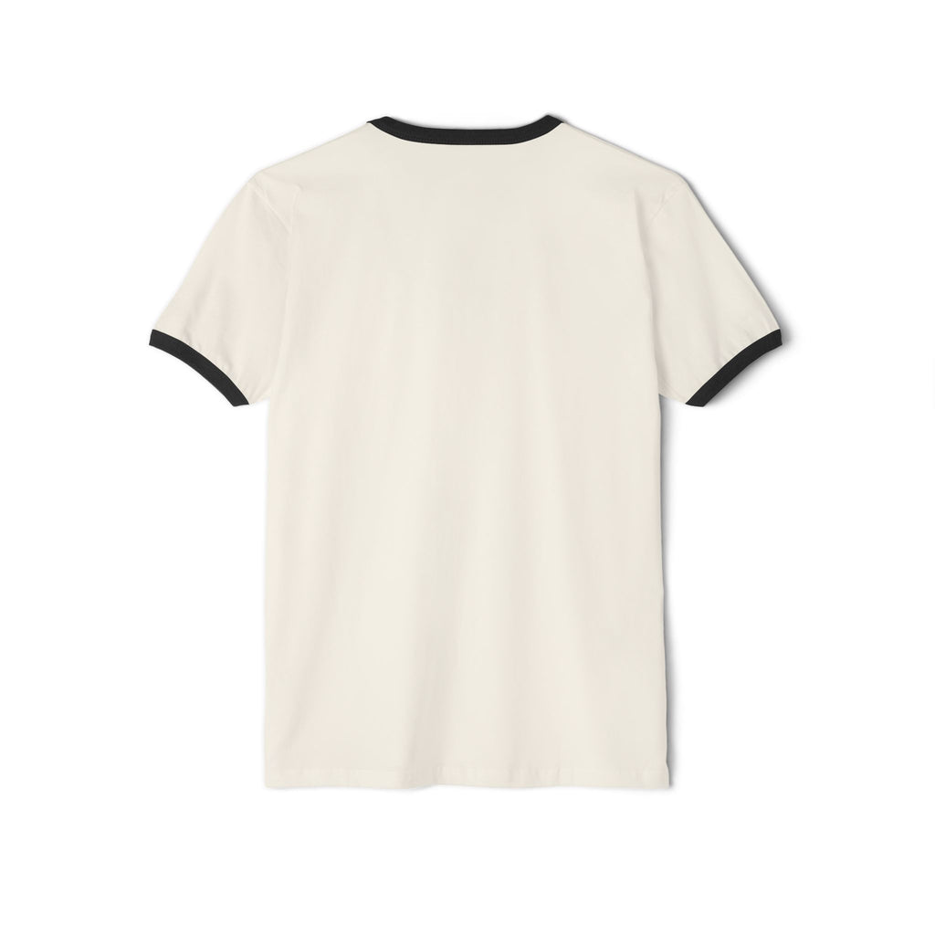 T-shirt Unisexe Ringer en Coton