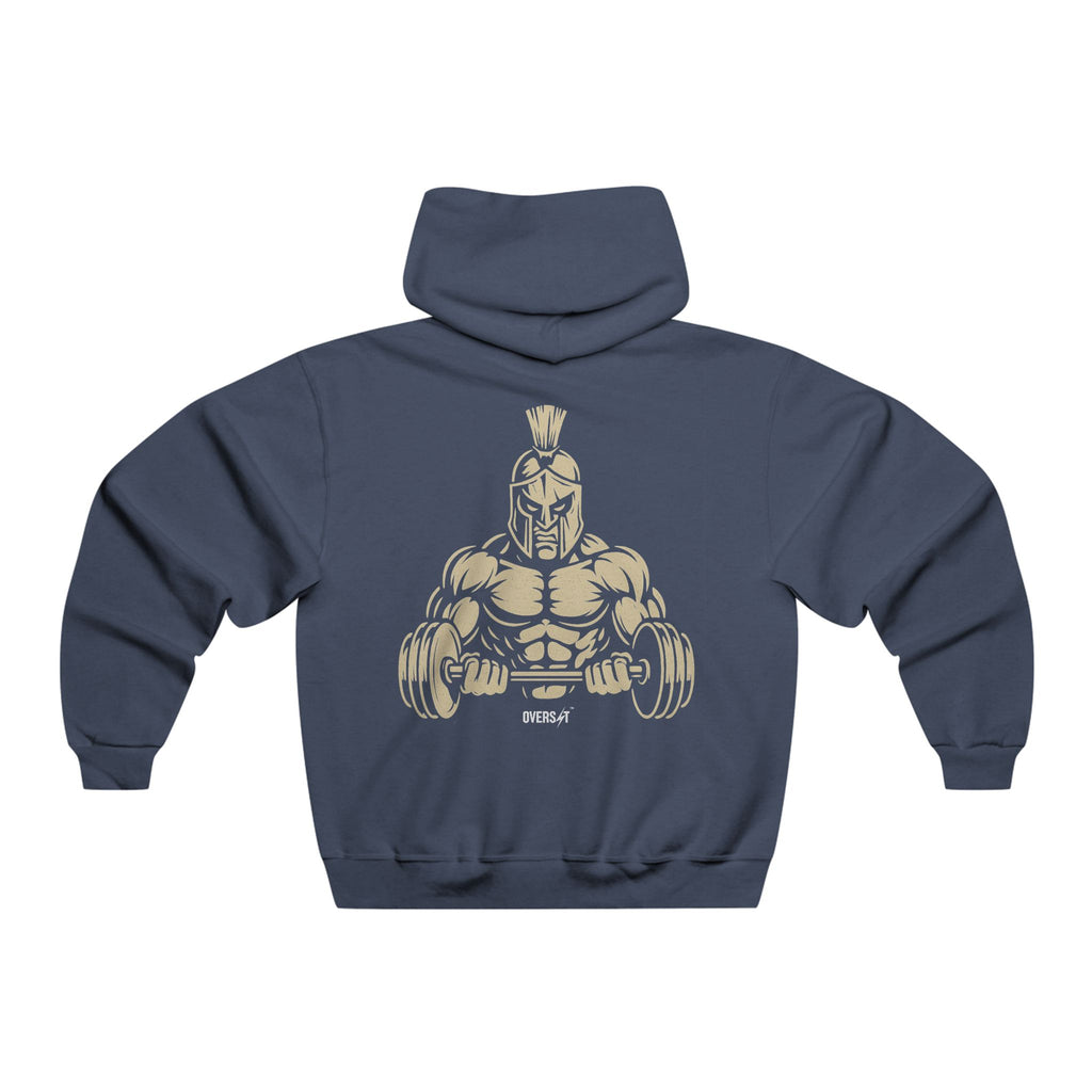 Sweat à Capuche Spartan – Gym Wear Homme, Barbell & Motivation