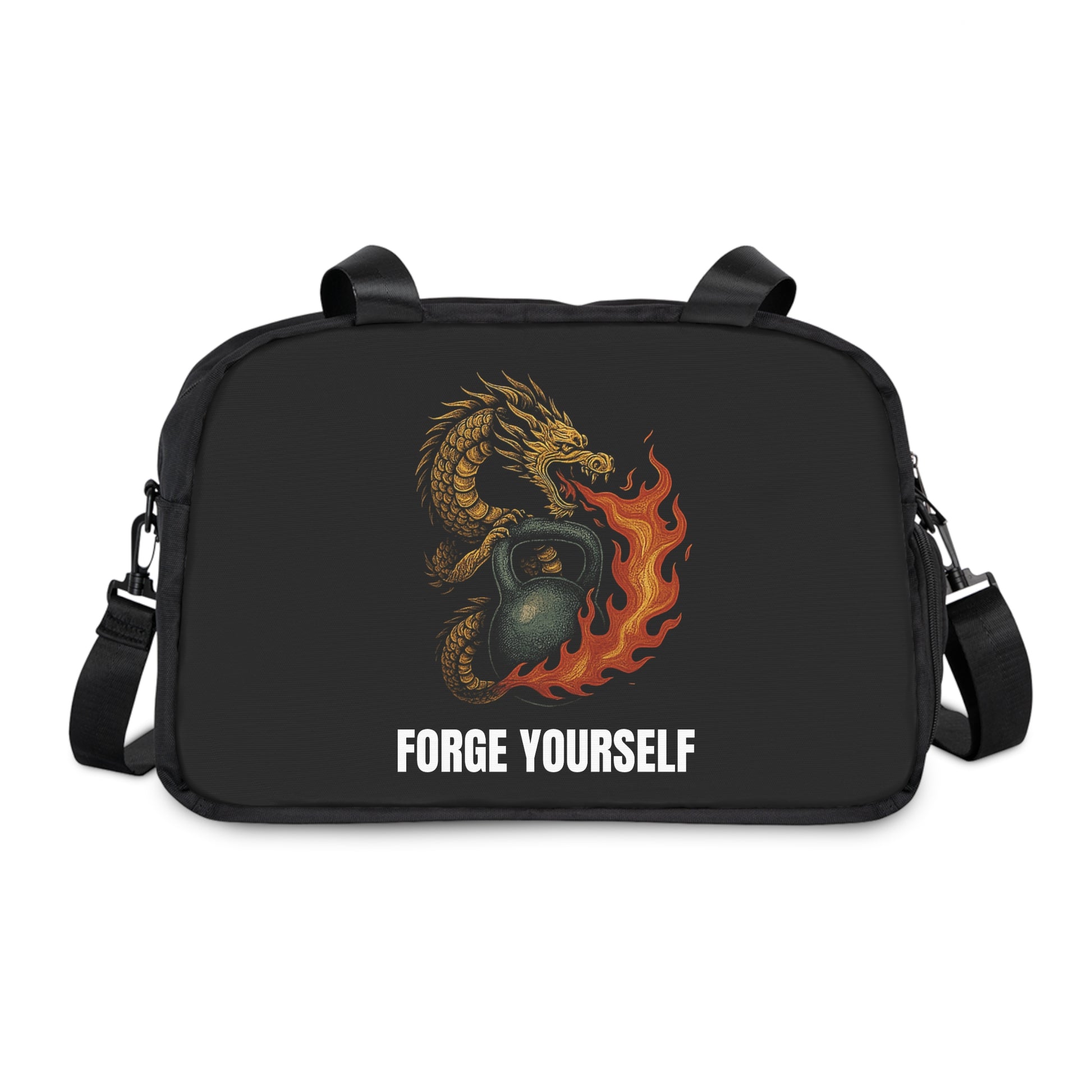 Sac de Fitness "Forge Yourself" – Sac de Sport, Musculation & Lifestyle Actif