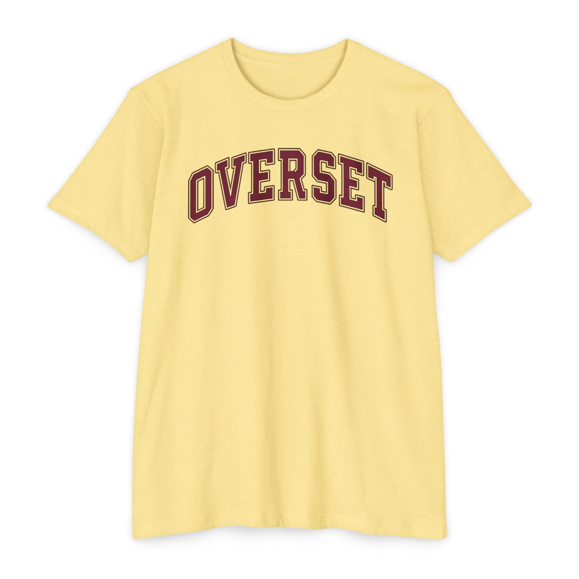 T-Shirt Overset Vintage Collège