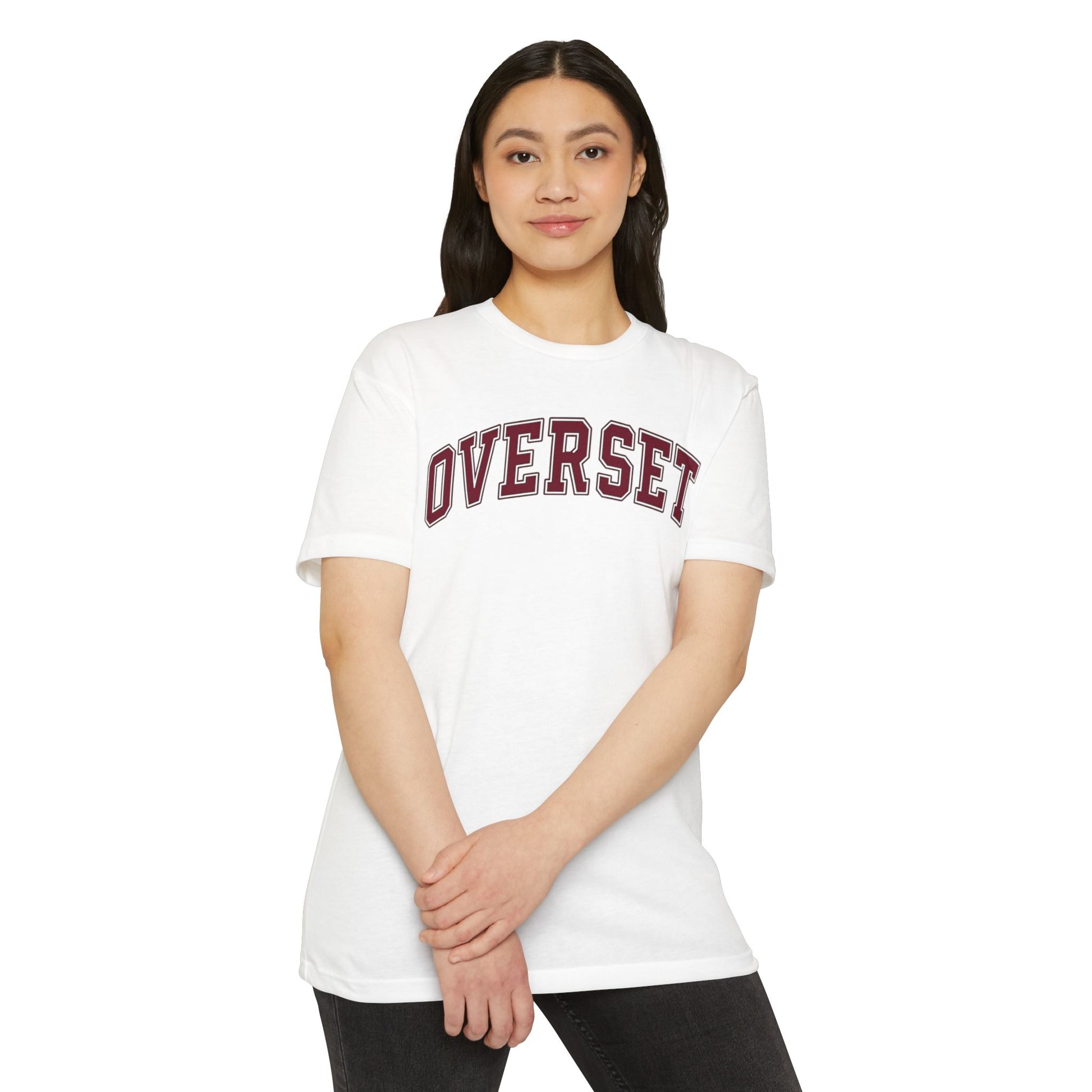 T-Shirt Overset Vintage Collège