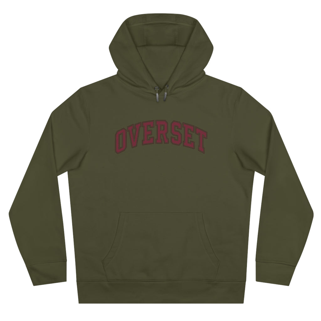 Sweat à Capuche Overset – Logo Arqué Vintage Style Universitaire