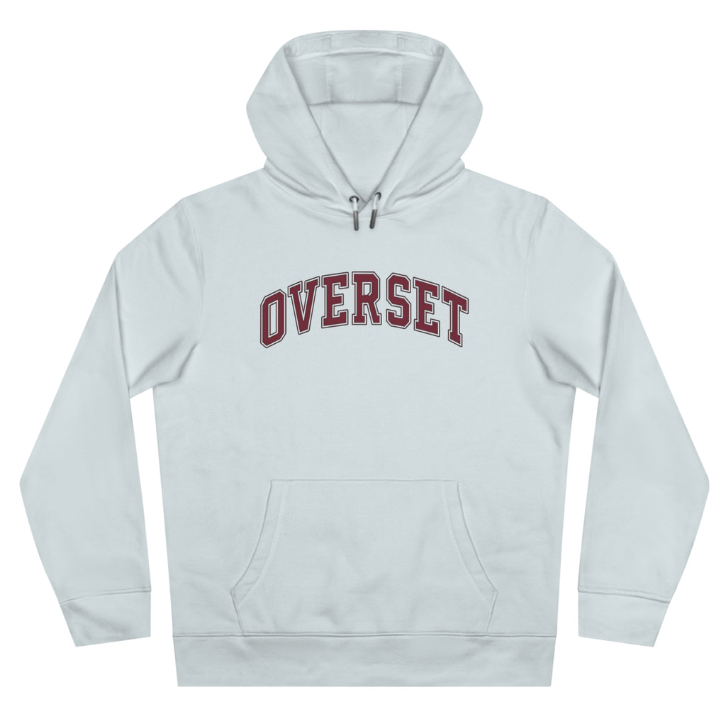 Sweat à Capuche Overset – Logo Arqué Vintage Style Universitaire
