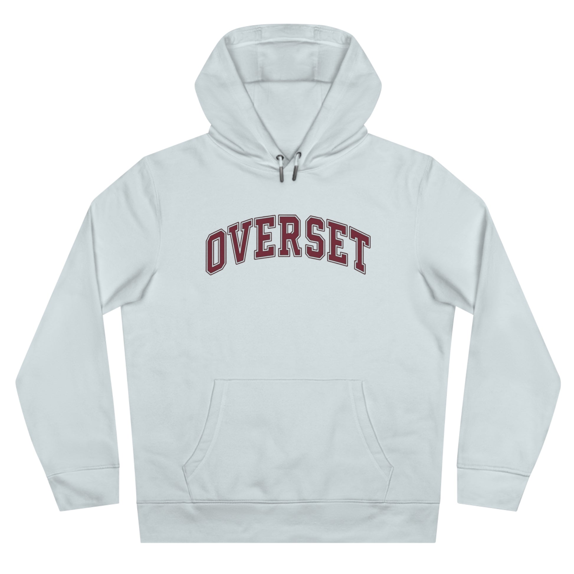 Sweat à Capuche Overset – Logo Arqué Vintage Style Universitaire