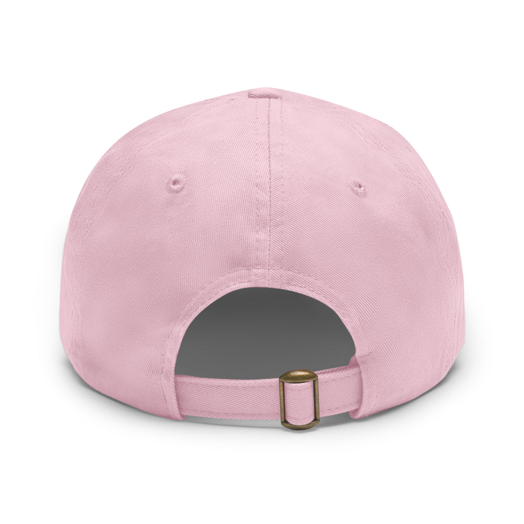 Casquette Dad Style Casual OVERSET™ – Patch Cuir Vegan et Broderie “Train Hard Look Fierce”, Unisexe | Divers Coloris