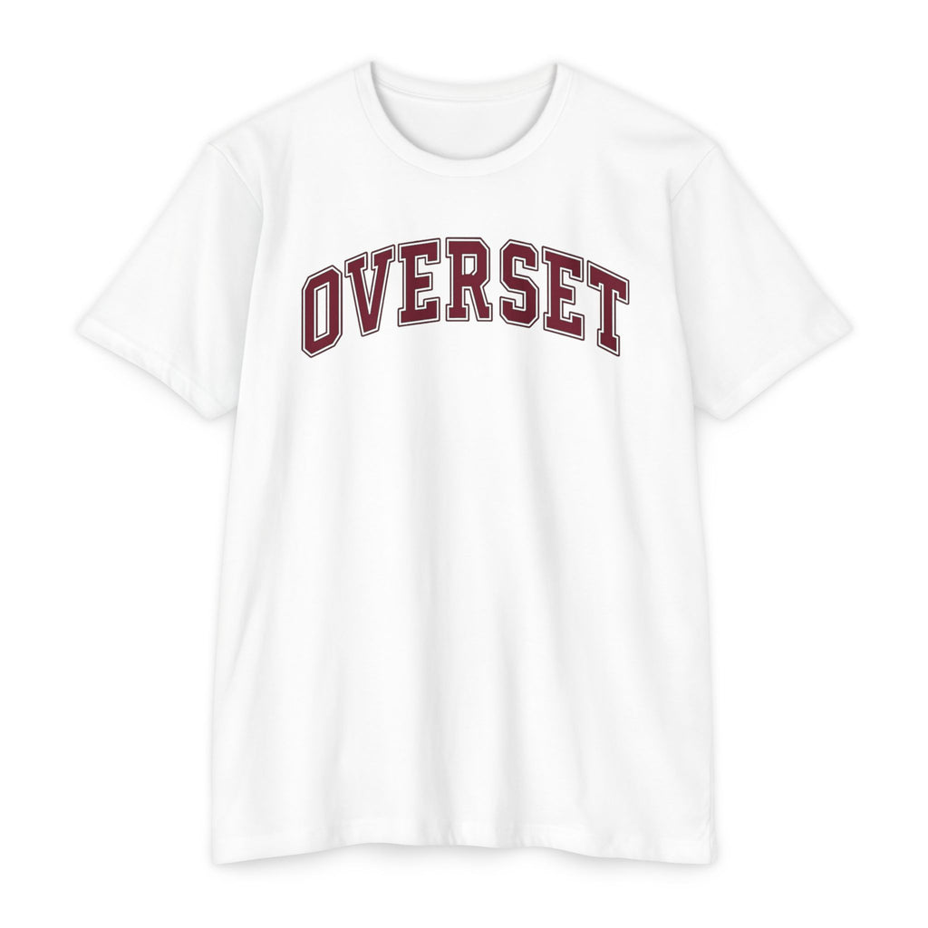 T-Shirt Overset Vintage Collège
