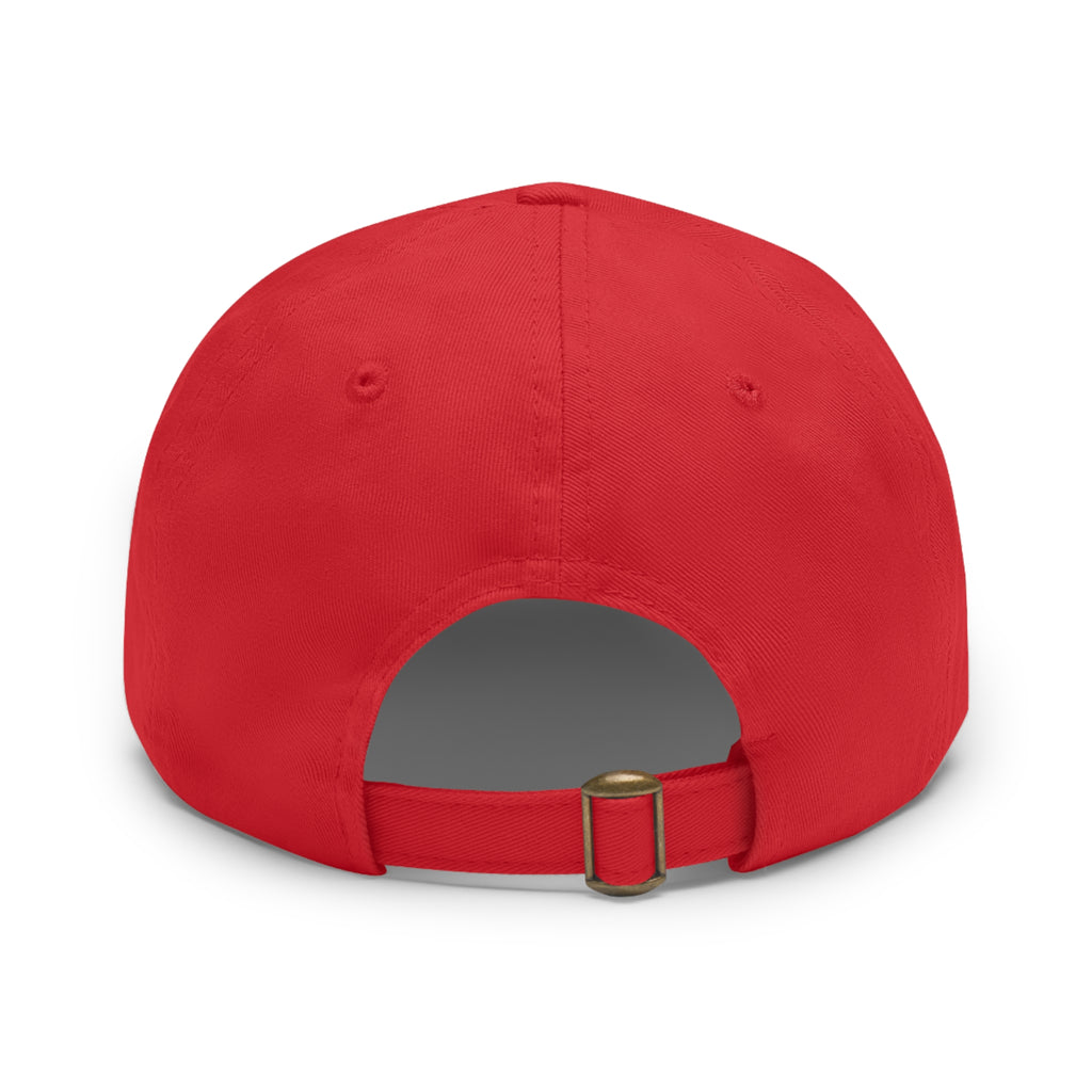 Casquette Dad Style Casual OVERSET™ – Patch Cuir Vegan et Broderie “Train Hard Look Fierce”, Unisexe | Divers Coloris