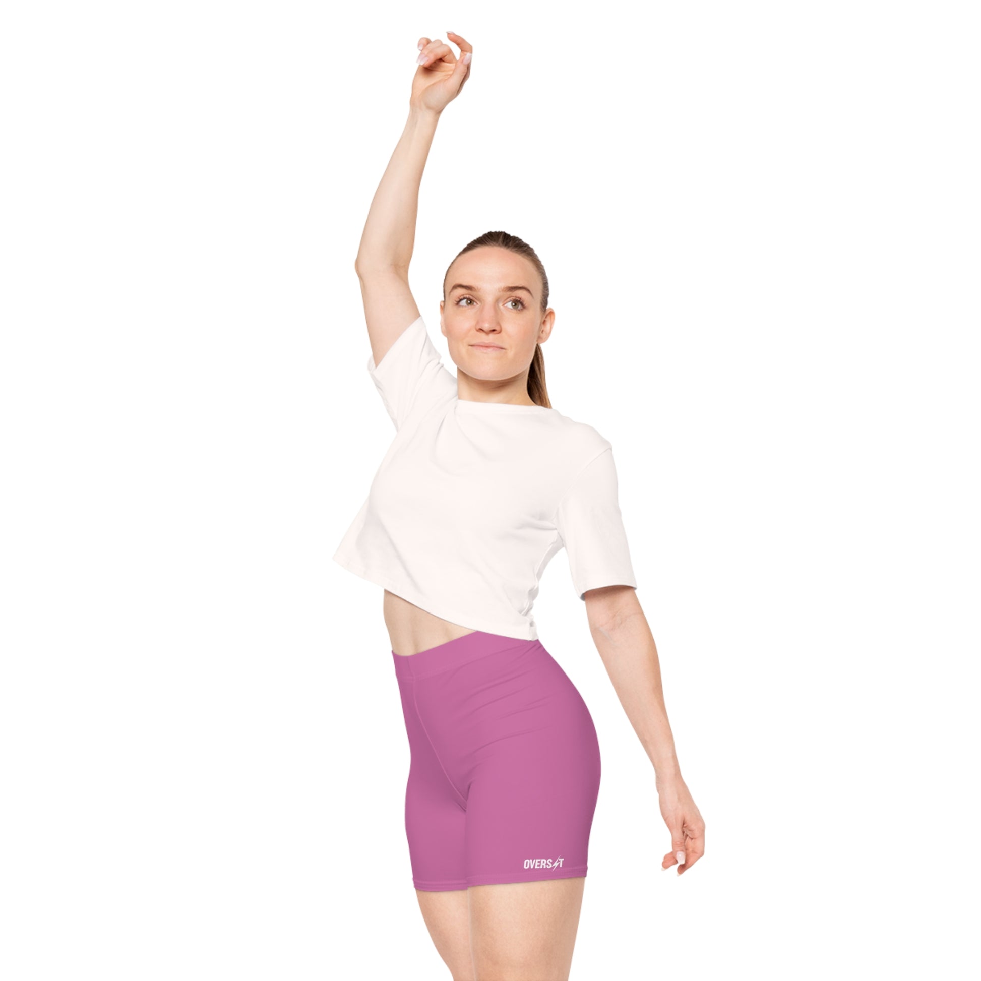 Short cycliste femme en suédine douce | Confort, style et respirabilité – Violet
