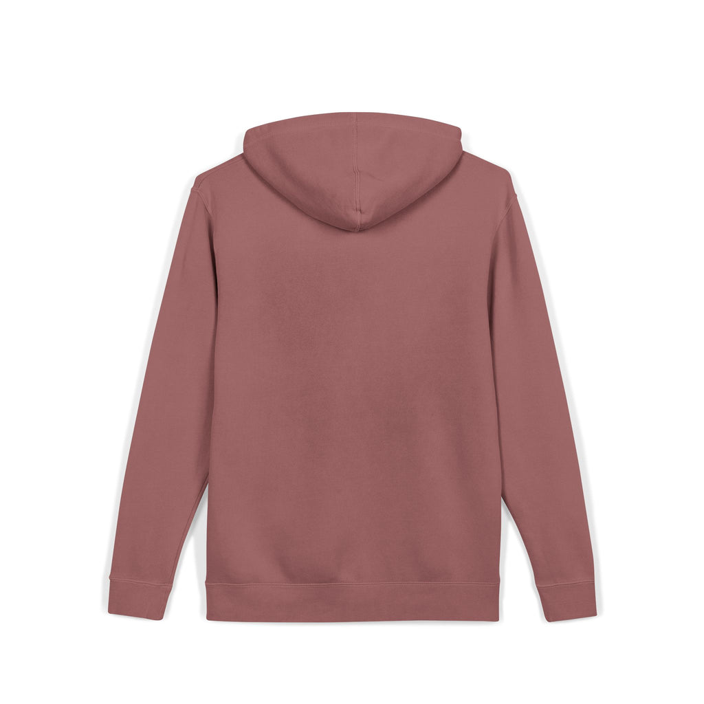 Sweat à capuche teint pigmenté brodé – Style décontracté et confort absolu