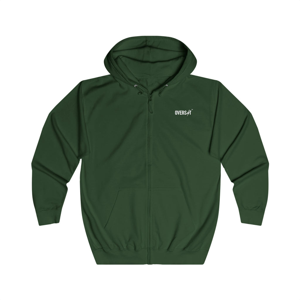 Cozy Unisex Full Zip Hoodie – Sweat à Capuche Zippé Mixte Confortable