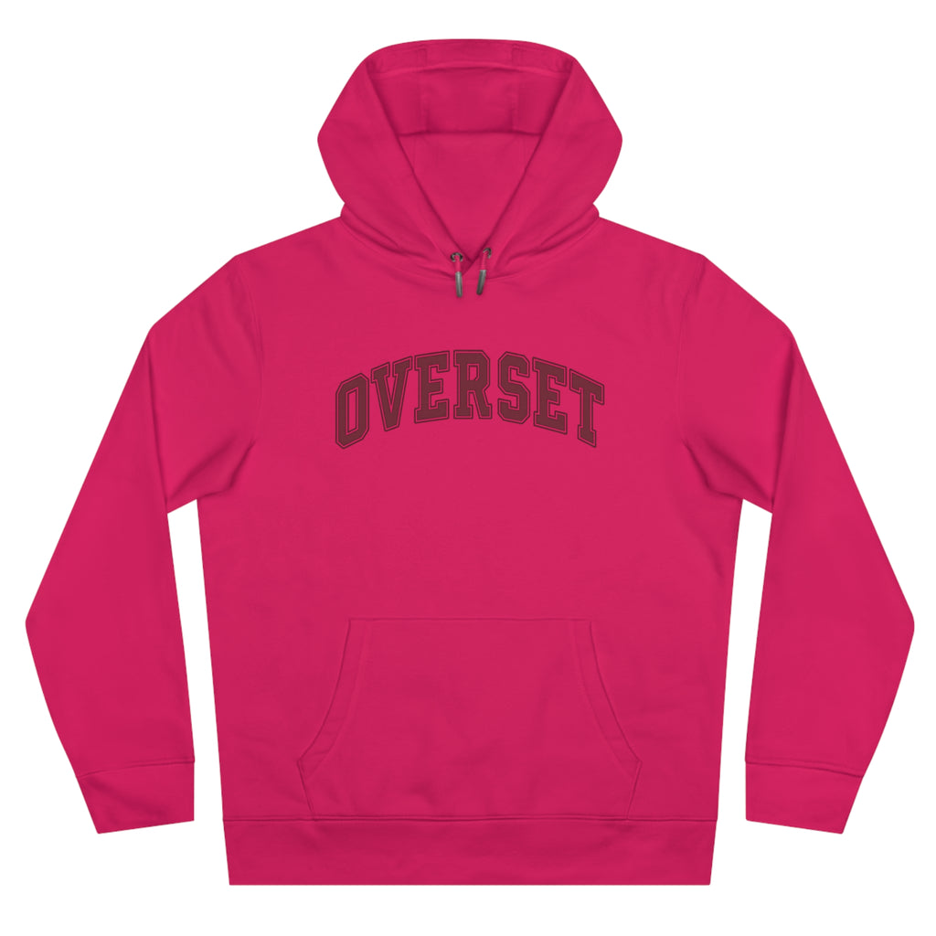 Sweat à Capuche Overset – Logo Arqué Vintage Style Universitaire