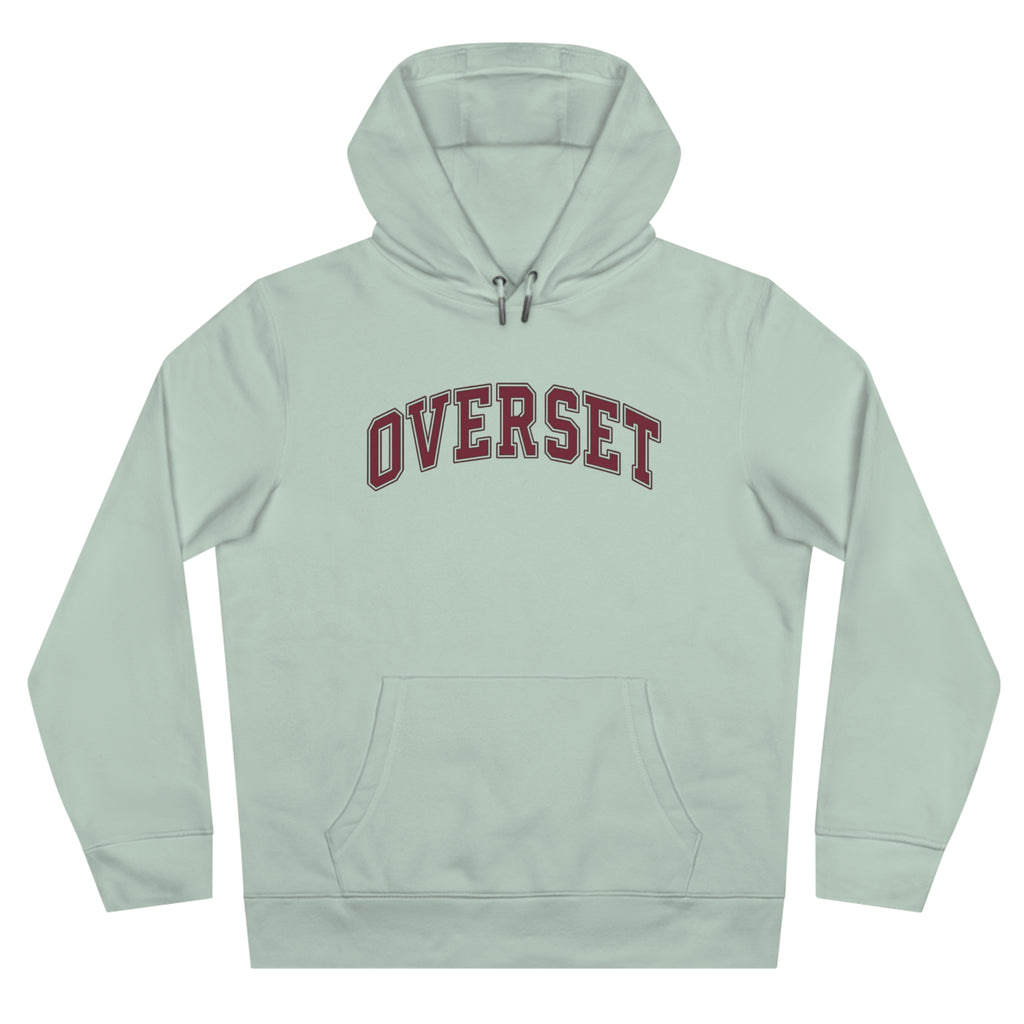 Sweat à Capuche Overset – Logo Arqué Vintage Style Universitaire