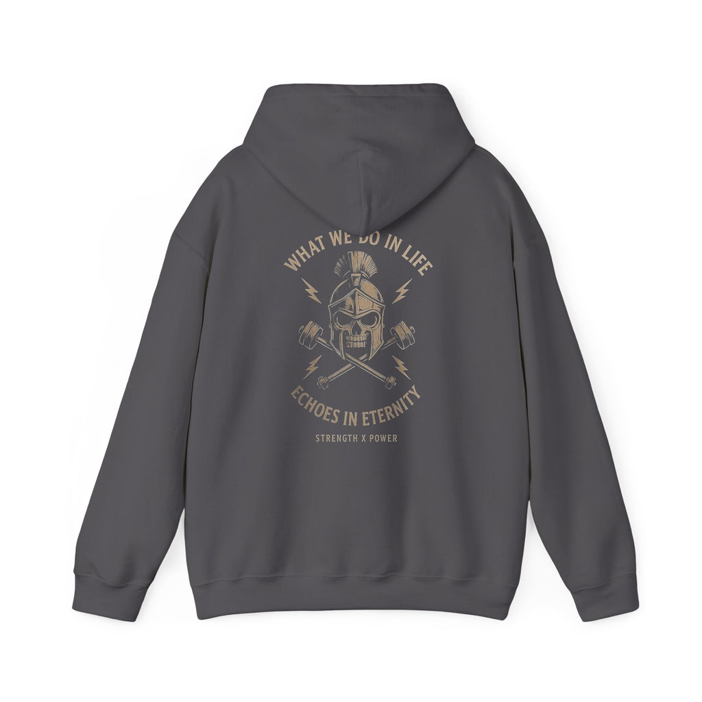 Sweat à Capuche en Coton Mélangé – Hoodie Motivant pour Gym et Fitness, Confortable et Résistant