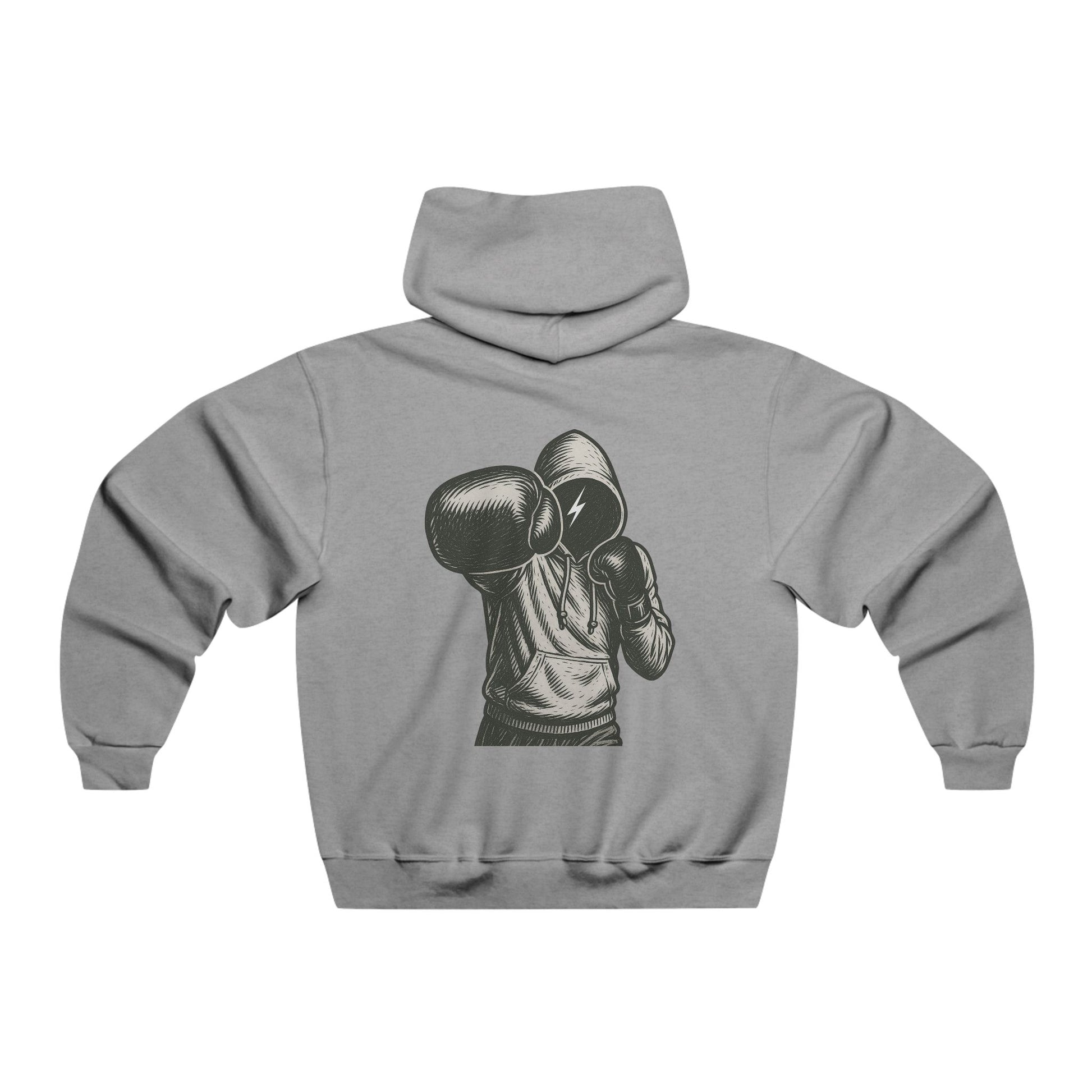Hoodie Boxing  Sweat à Capuche Graphique avec Illustration Boxeur