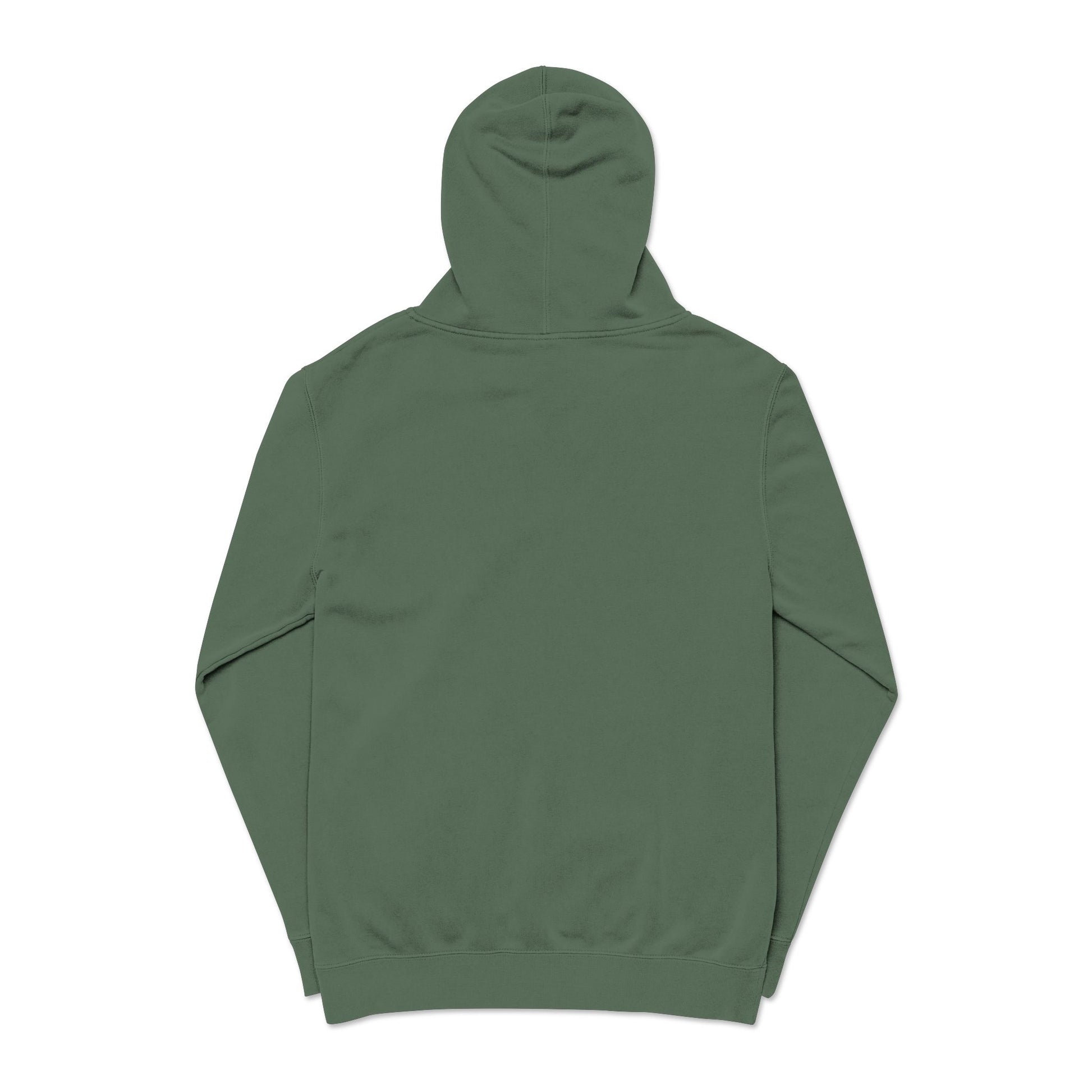 Sweat à capuche teint pigmenté brodé – Style décontracté et confort absolu