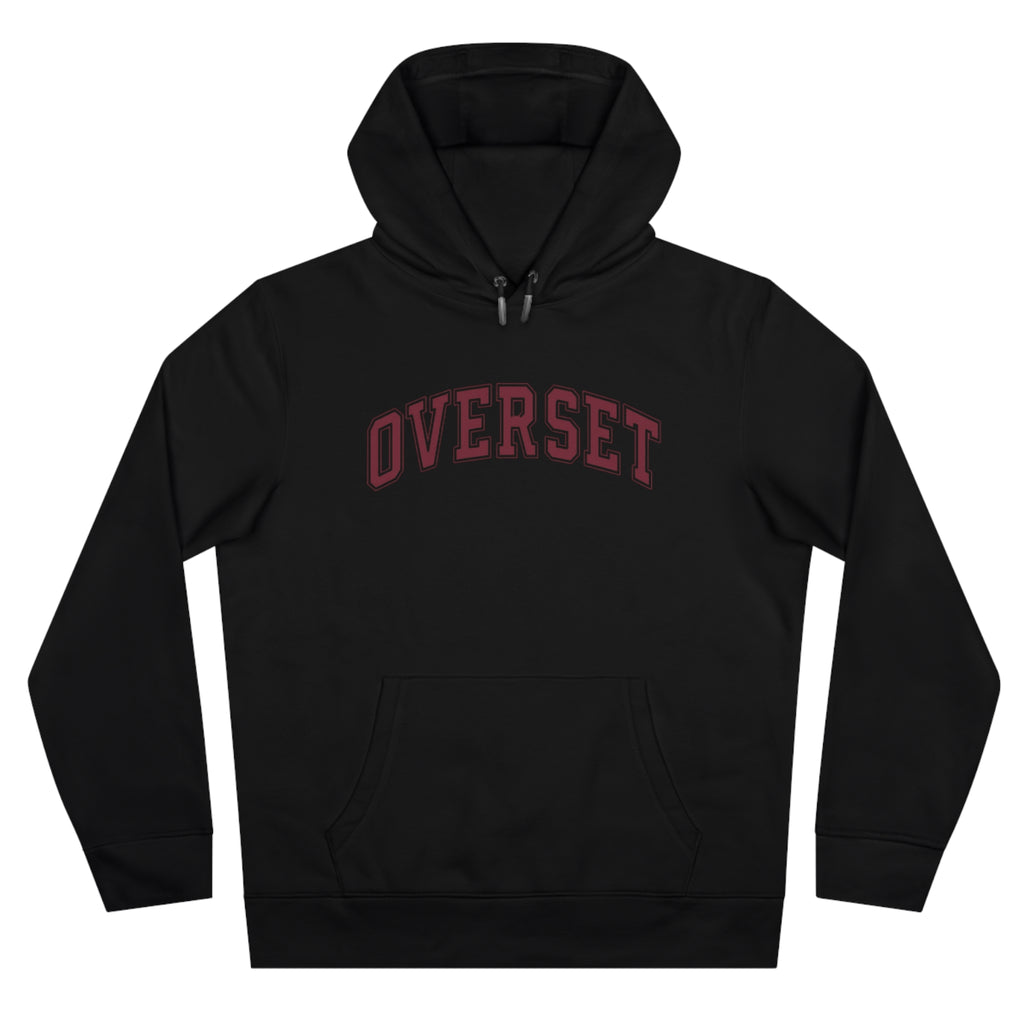 Sweat à Capuche Overset – Logo Arqué Vintage Style Universitaire