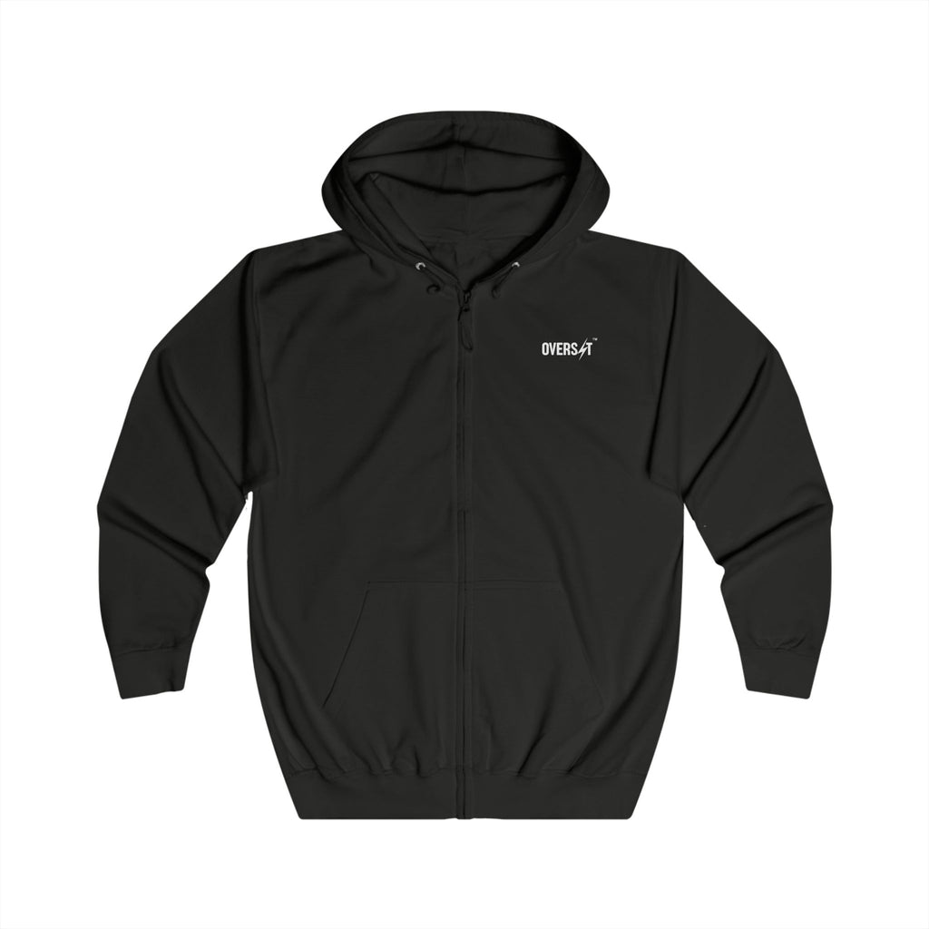 Cozy Unisex Full Zip Hoodie – Sweat à Capuche Zippé Mixte Confortable