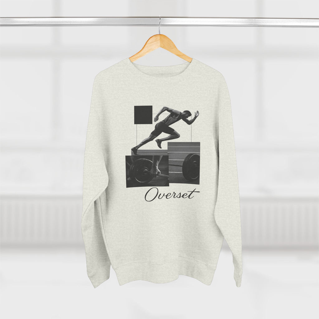 Sweat à Col Rond Unisexe – Style Sportif pour Athlètes et Passionnés de Fitness