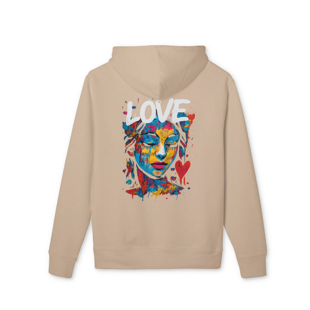 Sweat à Capuche Unisexe Love Art – Hoodie Graphique Coloré pour Amoureux de l’Art,
