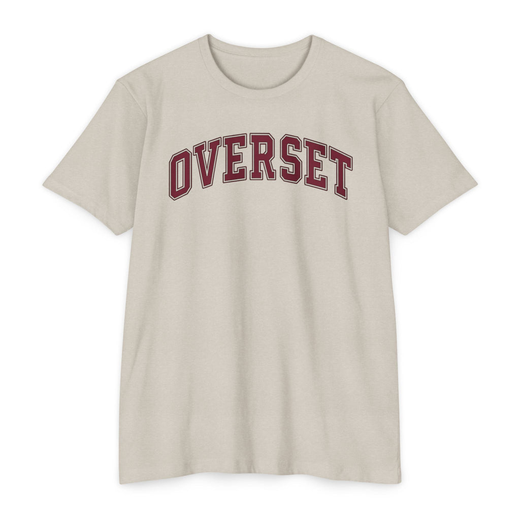 T-Shirt Overset Vintage Collège