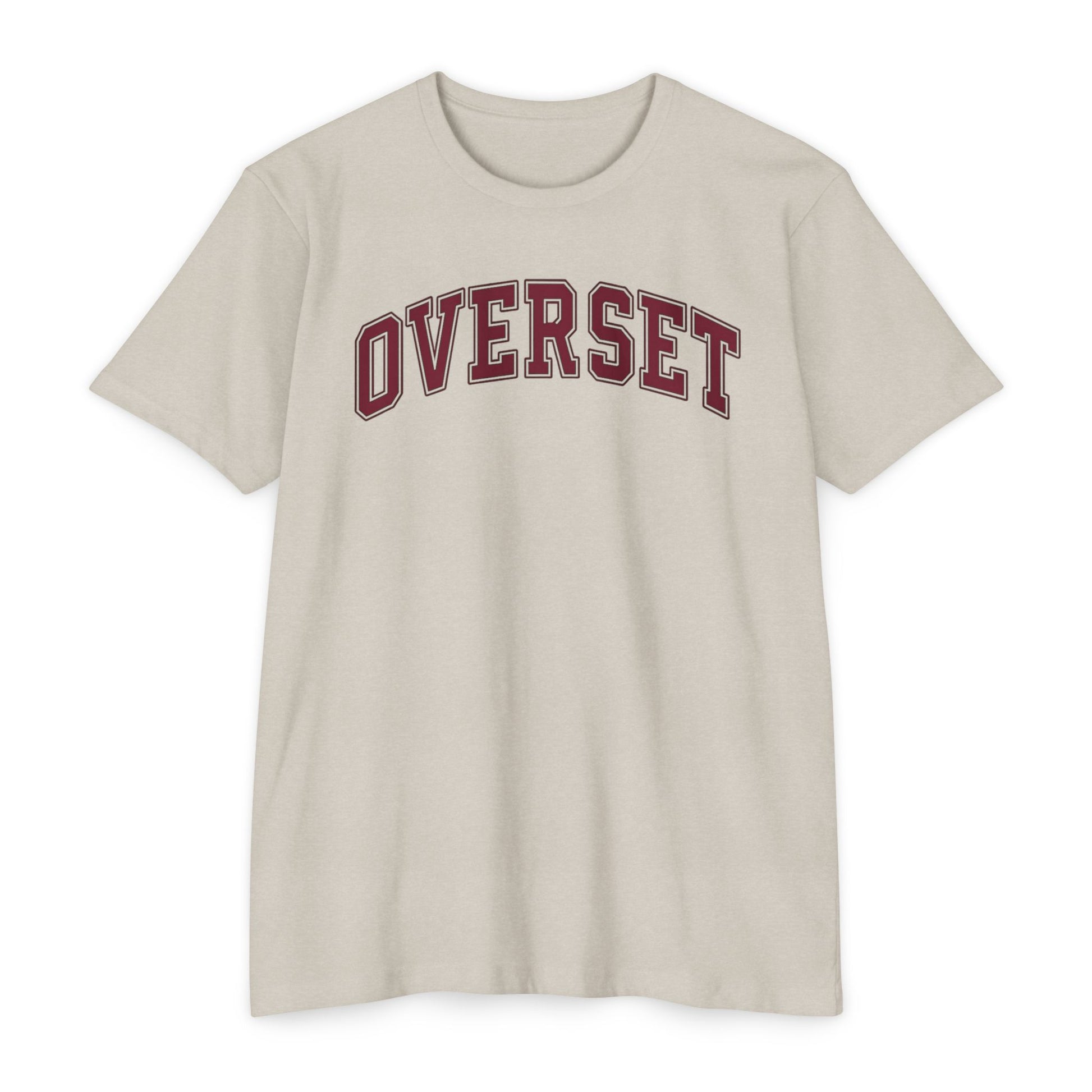 T-Shirt Overset Vintage Collège