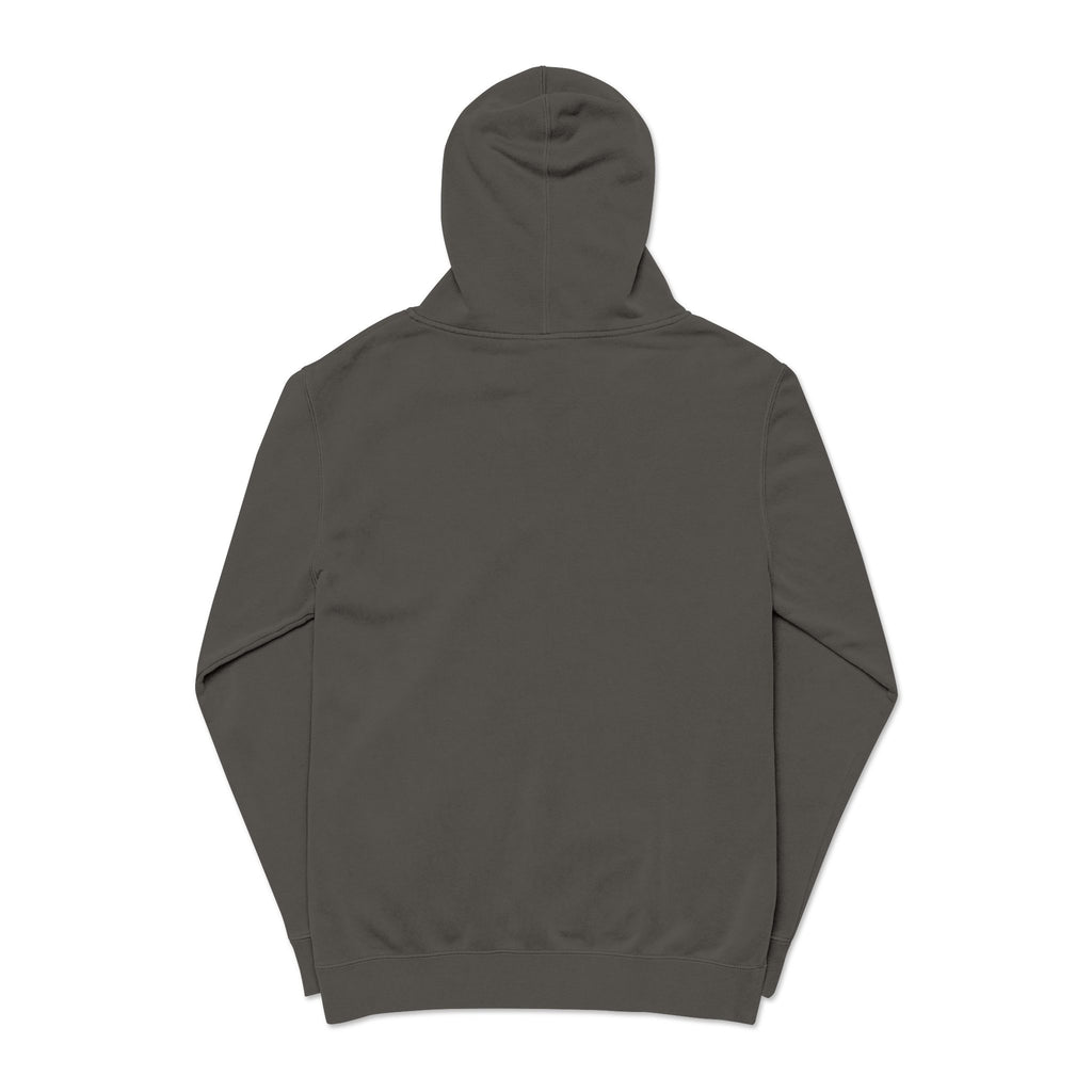 Sweat à capuche teint pigmenté brodé – Style décontracté et confort absolu