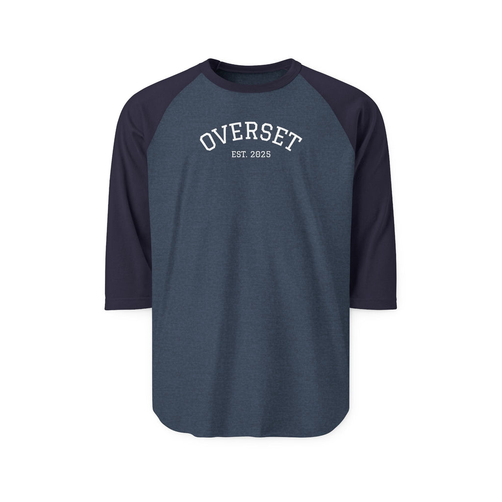 T-shirt Overset unisexe manches raglan – Look streetwear chic pour un style décontracté et sportif
