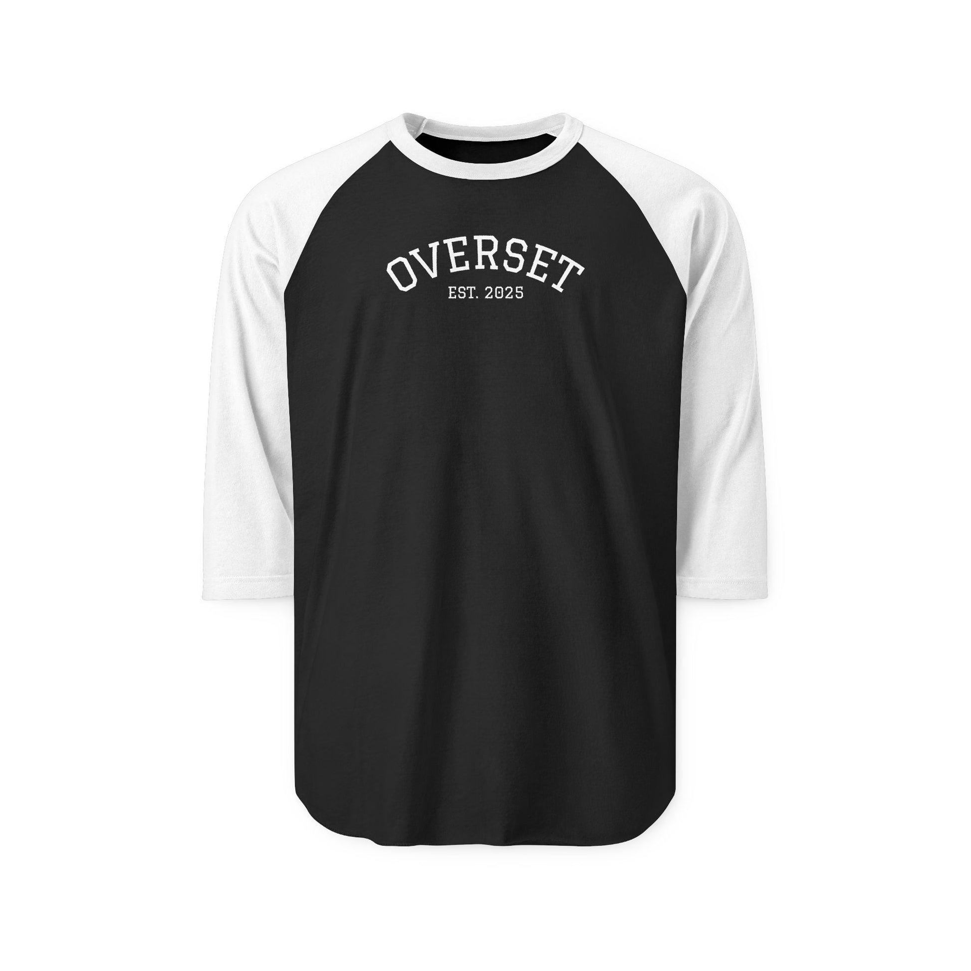 T-shirt Overset unisexe manches raglan – Look streetwear chic pour un style décontracté et sportif